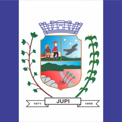 Brasão da cidade de Jupi