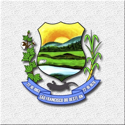 Brasão da cidade de São Francisco Do Oeste