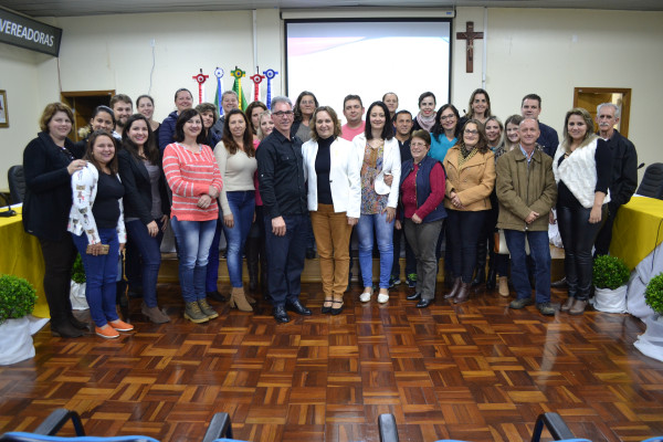 Grupo participante do encontro. Foto: Prefeitura Municipal de Ibirubá