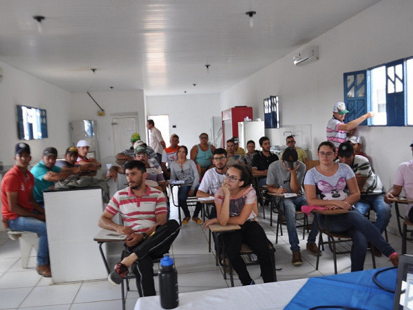 Curso de Caprinocultura em Gurjão PB. Foto: ASCOM