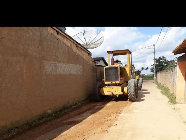 Pavimentação. Foto: ASCOM