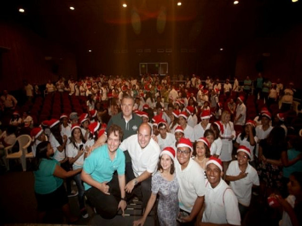 Os jovens participaram da primeira edição do Projeto Integração, que envolve os alunos das escolas municipais em tempo integral . Foto: Marcos Moura