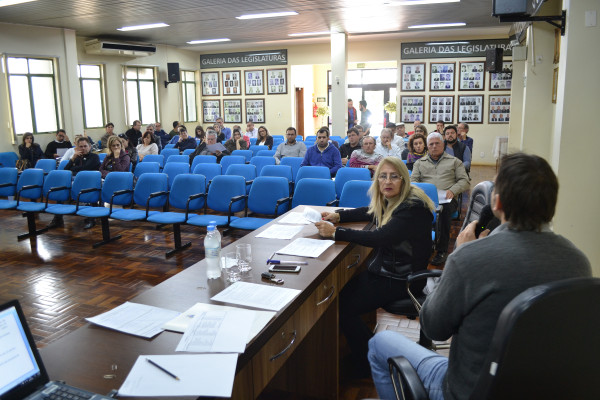 Reunião do Plano Diretor. Foto: Prefeitura Municipal de Ibirubá