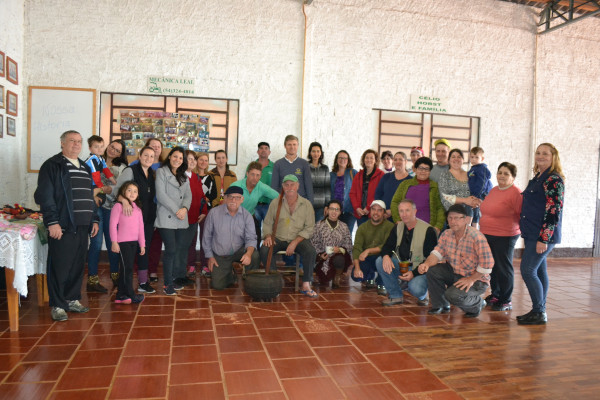 Galinhada de tacho do dia 16/08. Foto: Prefeitura Municipal de Ibirubá