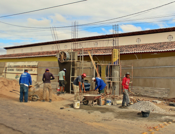 PREFEITURA REALIZA REFORMAS EM TODAS AS ESCOLAS MINICIPAIS. Foto: Gutemberg Silveira