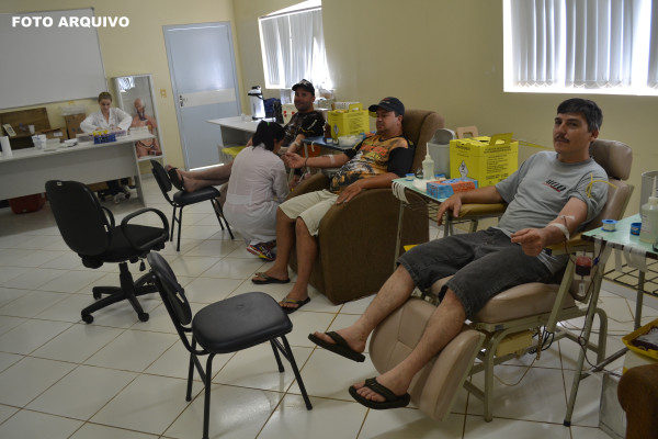Doação de sangue 2016. Foto: Prefeitura Municipal de Ibirubá