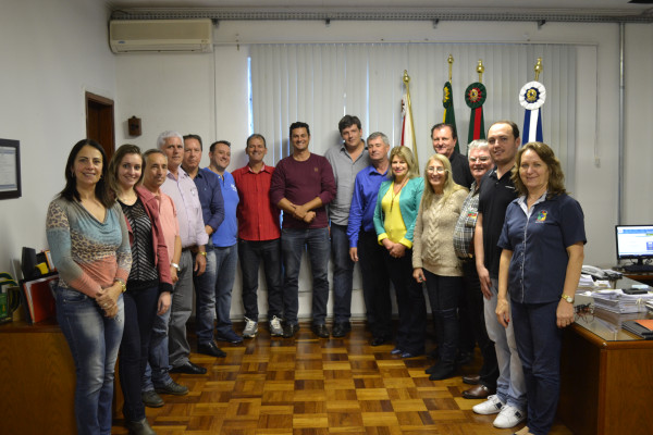 Transmissão de Cargo. Foto: Prefeitura Municipal de Ibirubá