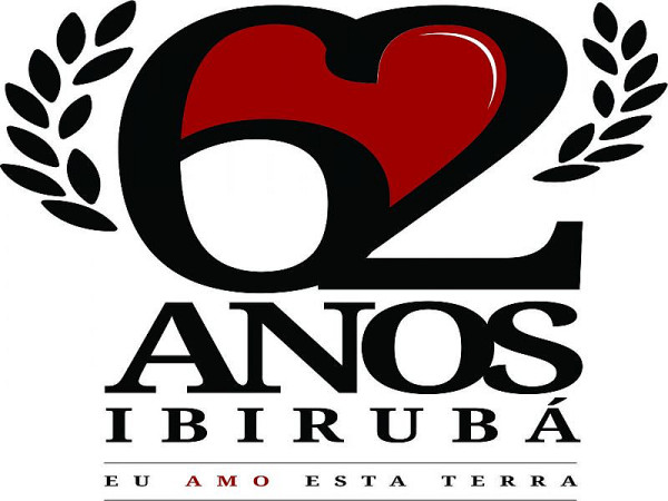 Logo 62 anos Ibirubá. Foto: Prefeitura Municipal de Ibirubá