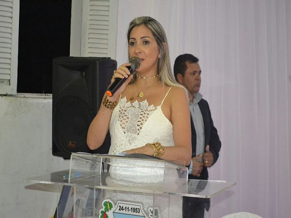 POSSE DA PREFEITA SOCORRO ANJOS EM SERRA CAIADA RN. Foto: Assessoria de Imprensa Prefeitur