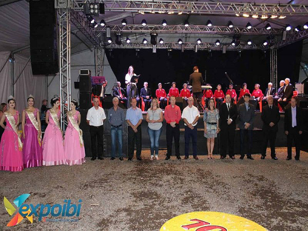 Cerimônia de Abertura da 10ª Expoibi. Foto: Assessoria de Imprensa da Expoib