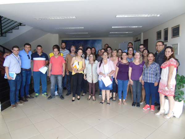 Colaboradores realizaram a integração na Prefeitura de Extrema. Foto: João Paulo Fehér