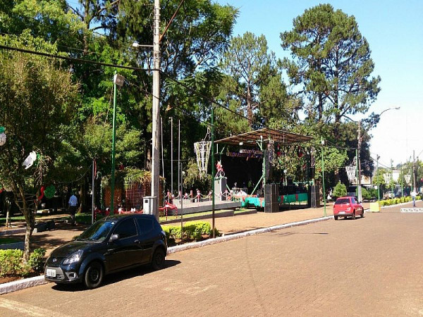 Praça General Osório. Foto: Sistema EPU  - rádio ibirubá