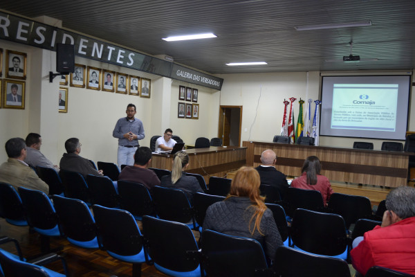 Reunião Comaja. Foto: Prefeitura Municipal de Ibirubá