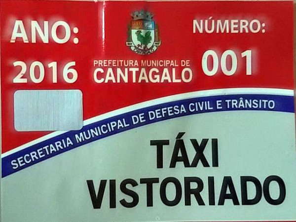 Cada veículo receberá um adesivo confirmando a vistoria e a autorização para a execução do serviço. Foto: Divulgação/SMDCT